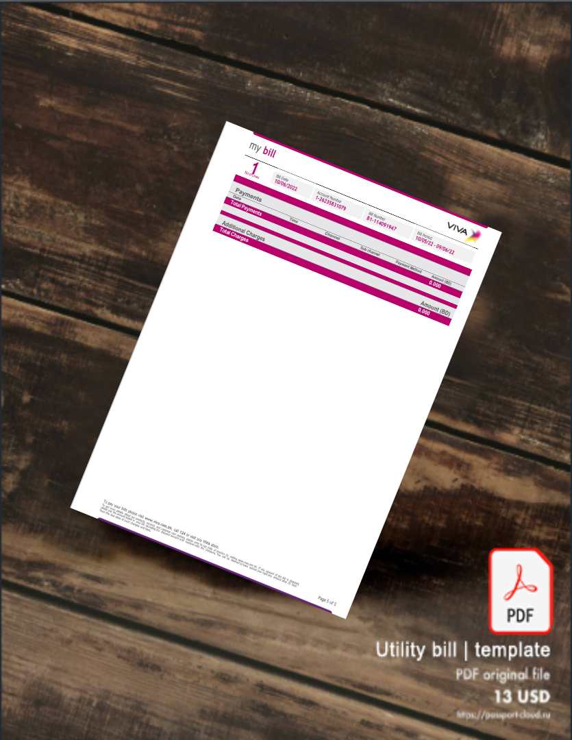 Utility bill | Albanian Power | Albania